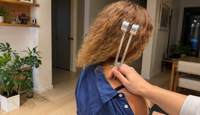 vibroacoustic therapy vs. tuning forks