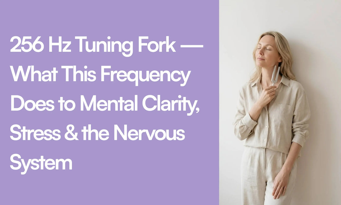 256 Hz Tuning Fork — What This Frequency Does to Mental Clarity, Stress & the Nervous System