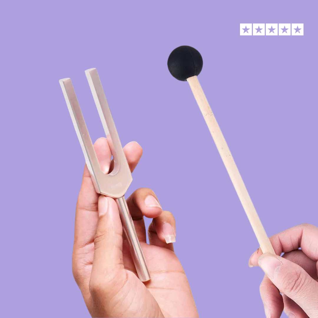 Grounded Tuning Fork Set