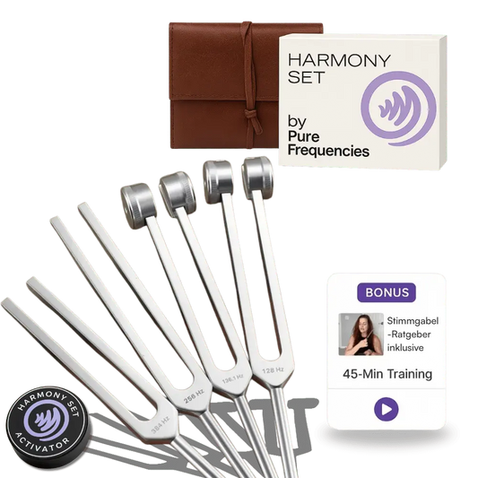 harmony tuning forks set for nervous system balance