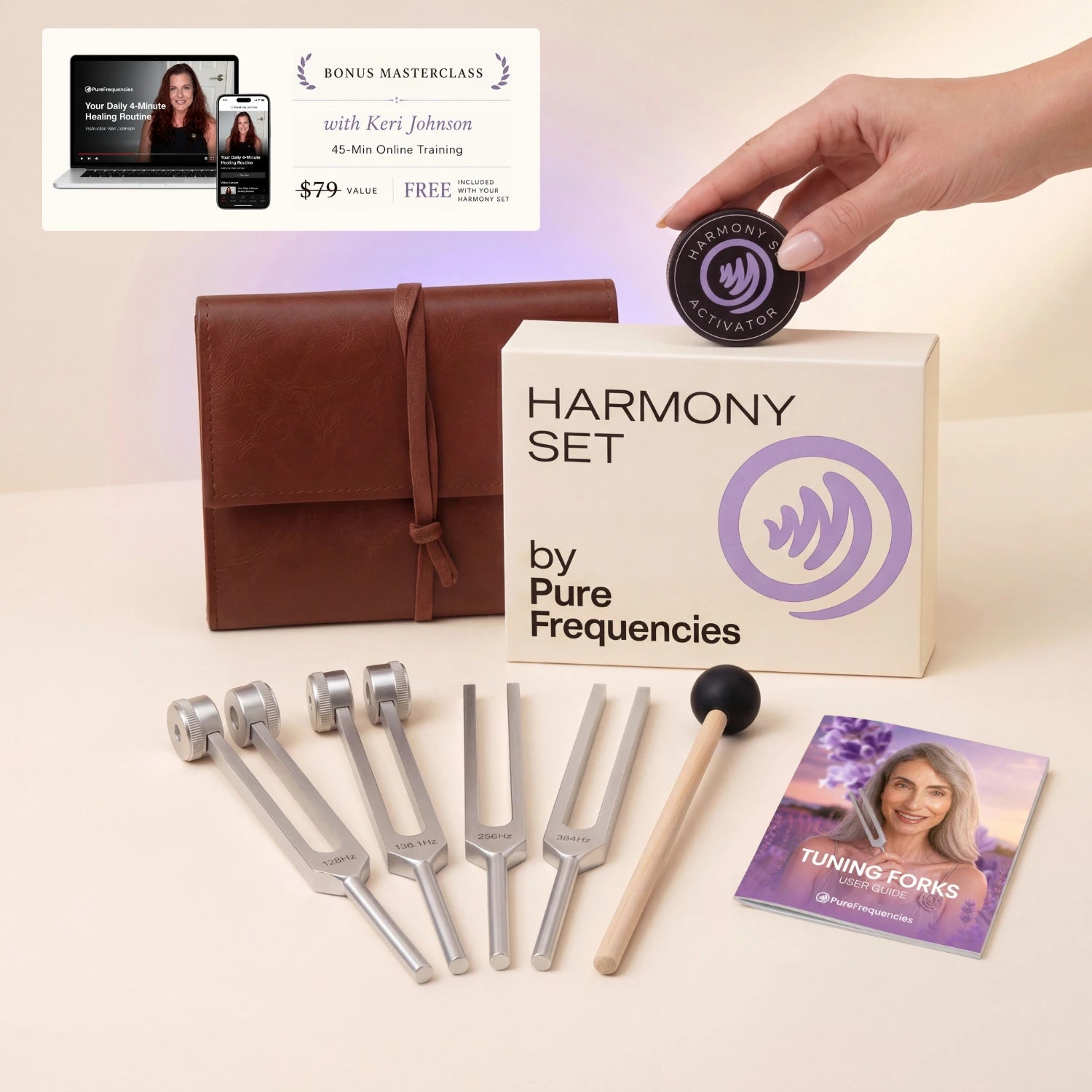 Harmony Tuning Fork Set