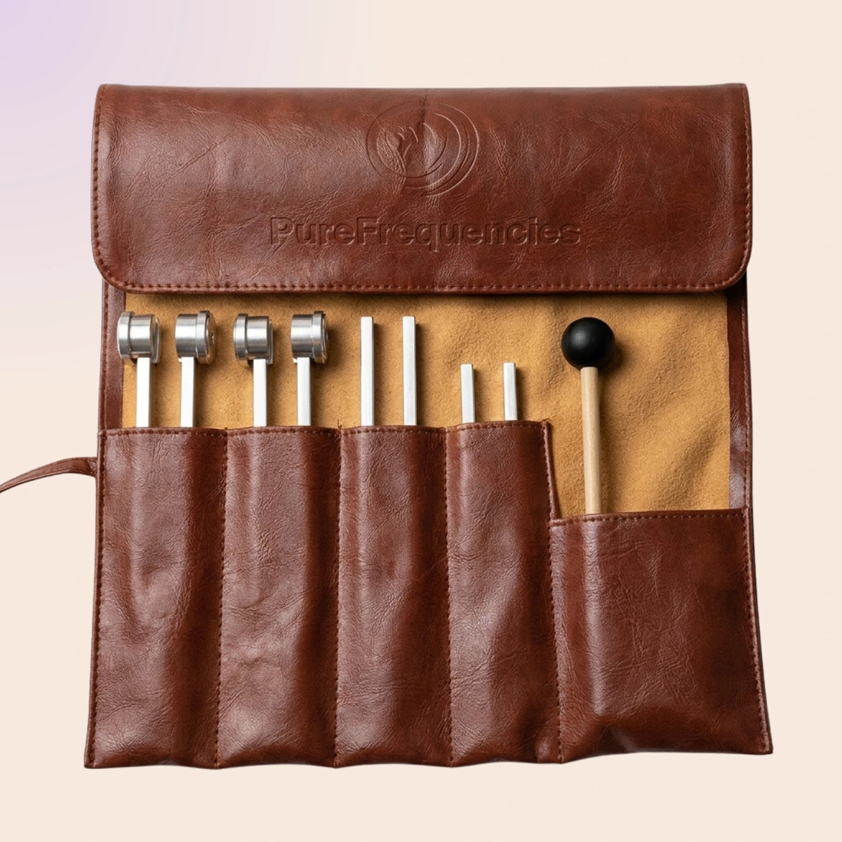 Vegan Leather Fork Case